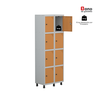 Armário Guarda Volume Locker Roupeiro 8 Portas Aço GRP 502/8  - 14