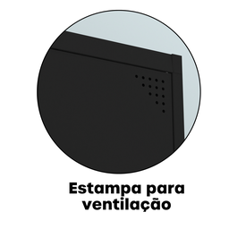 Armário Locker Roupeiro 8 Portas Aço GRP 502/8 - 12