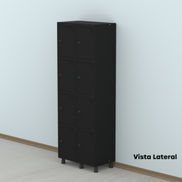 Armário Locker Roupeiro 8 Portas Aço GRP 502/8 - 16
