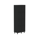 Ver imagem 3 de Armário Locker Roupeiro 8 Portas Aço Grp 502/8 Preto