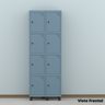 Armário Locker Roupeiro 8 Portas Aço GRP 502/8 - 15