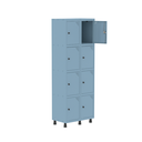 Ver imagem 3 de Armário Locker Roupeiro 8 Portas Aço GRP 502/8