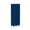 Ver imagem 1 de Armário Locker Roupeiro 8 Portas Aço Grp 502/8 Azul/Del Rey