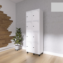 Ver imagem 4 de Armário Locker Roupeiro 8 Portas Aço Grp 502/8 Branco