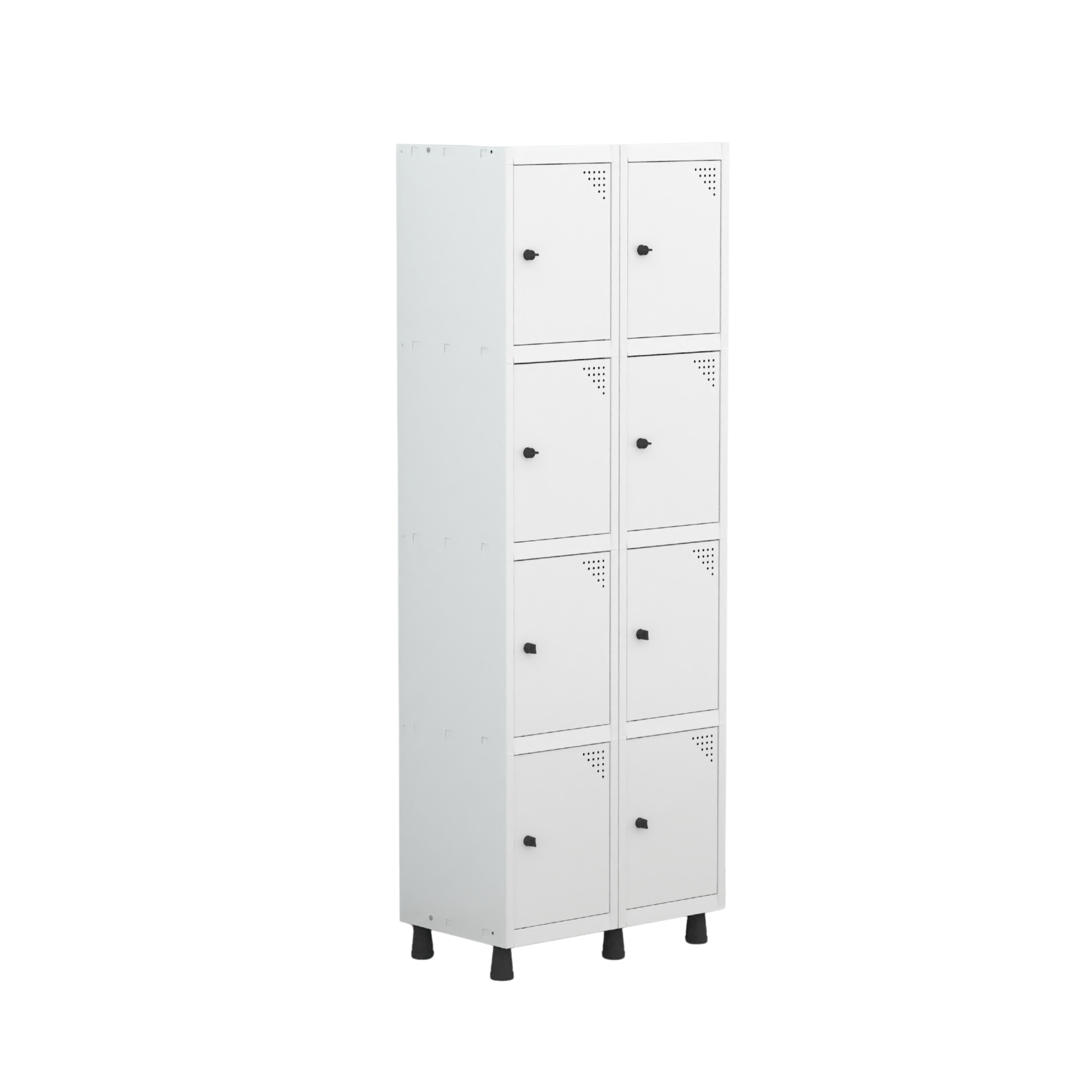 Armário Locker Roupeiro 8 Portas Aço Grp 502/8 Branco | MadeiraMadeira