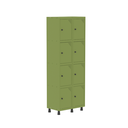 Ver imagem 2 de Armário Locker Roupeiro 8 Portas Aço GRP 502/8