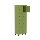 Ver imagem 3 de Armário Locker Roupeiro 8 Portas Aço GRP 502/8