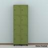 Armário Locker Roupeiro 8 Portas Aço GRP 502/8 - 15