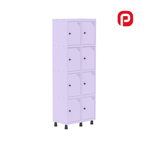 Armário Locker Roupeiro 8 Portas Aço GRP 502/8