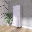 Ver imagem 4 de Armário Guarda Volume Locker Roupeiro 8 Portas Aço GRP 502/8 