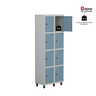 Armário Guarda Volume Locker Roupeiro 8 Portas Aço GRP 502/8  - 14