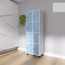 Ver imagem 4 de Armário Guarda Volume Locker Roupeiro 8 Portas Aço GRP 502/8 