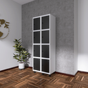 Ver imagem 4 de Armário Guarda Volume Locker Roupeiro 8 Portas Aço GRP 502/8 