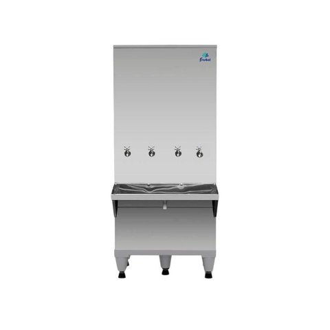 Bebedouro de Coluna Industrial Frisbel RA20 Compressor Gelada Inox 110V