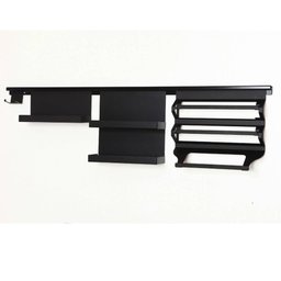 Barra para Cozinha 120cm de Encaixe Suporte Flat Aço Carbono - 1