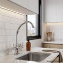 Ver imagem 2 de Torneira Cozinha Bancada Essence para Filtro 1/4 de Volta 27243 Meber - Cromado