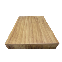 Tampa de Proteção Fogão Cooktop 2 Bocas em Mdf Madeirado - 1
