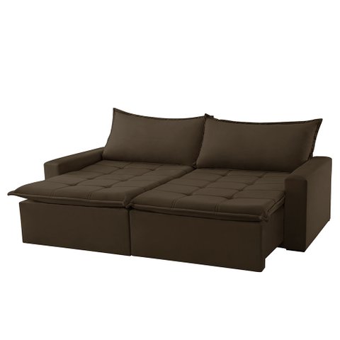 Sofa Cama e Reclinavel Imperatriz 2,20m 04 Lugares Txr