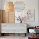 Ver imagem 3 de Papel Parede Adesivo Madeira Envelopamento Rolo 10m X 0,45cm - Madeira Moderna