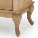 Ver imagem 3 de Balcão em Madeira Maciça 3 Portas 1 Gaveta Marrom