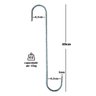 Gancho S Grande para Pendurar Plantas 40cm - 3peças - 2