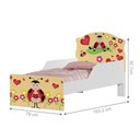 Ver imagem 2 de Cama Infantil Menina Joaninha Com Colchão