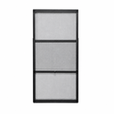 Ver imagem 1 de Tela Mosquiteira Regulável - Alumínio - 68,5 a 127 Cm X 60 Cm - Preto - Kit C/ 2 Pçs