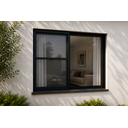 Ver imagem 2 de Tela Mosquiteira Regulável - Alumínio - 68,5 a 127 Cm X 60 Cm - Preto - Kit C/ 2 Pçs