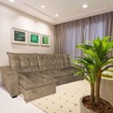 Ver imagem 3 de Sofa 3 Lugares Retratil e Reclinavel Julia 2.82 Cm Capuccino