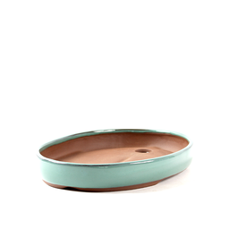 Vaso Literato Oval 28,5 Cm X 19 Cm X 4 Cm - 5