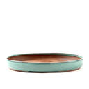 Ver imagem 3 de Vaso Literato Oval 28,5 Cm X 19 Cm X 4 Cm