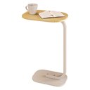 Ver imagem 3 de Mesa de Apoio Retangular G7004 Sala de Estar Branco/nature