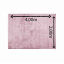 Ver imagem 3 de Tapete para Quarto ,sala ,escritório 2,00 X 4,00 Pelo Macio.:rosa