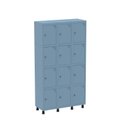 Ver imagem 3 de Armário Guarda Volume Locker Roupeiro 12 Portas Aço GRP 503/12 