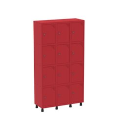 Armário Guarda Volume Locker Roupeiro 12 Portas Aço GRP 503/12  - 3