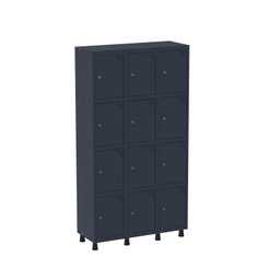 Armário Guarda Volume Locker Roupeiro 12 Portas Aço GRP 503/12  - 3