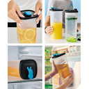 Ver imagem 2 de Tupperware Jarra Tupper Slim 2 Litros Preta Tupperware Jarra Tupper Slim 2 Litros Preta