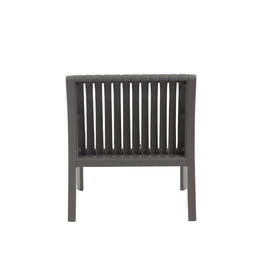 Conjunto para Área Externa Maldivas com 2 Poltronas, 1 Mesa - Grafite - 6