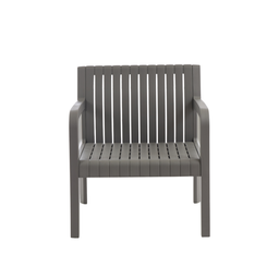 Conjunto para Área Externa Maldivas com 2 Poltronas, 1 Mesa - Grafite - 3