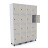 Armário Guarda Volume Locker Roupeiro 16 Portas Aço GRP 504/16  - 2