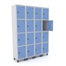 Armário Guarda Volume Locker Roupeiro 16 Portas Aço GRP 504/16  - 3