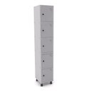 Ver imagem 2 de Armário Guarda Volume Locker Roupeiro 5 Portas Aço GRP 501/5