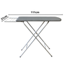Mesa Tábua de Passar Roupa Dobrável e Regulável Slim - 4