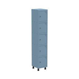 Armário Locker Roupeiro 5 Portas Aço GRP 501/5 - 2