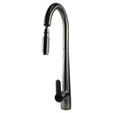 Ver imagem 1 de Misturador Monocomando Cozinha Bica Móvel com Ducha Canaletto Inox - 00046