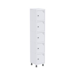 Armário Locker Roupeiro 5 Portas Aço GRP 501/5 - 2