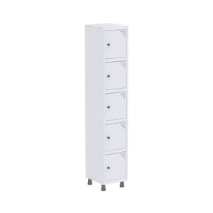 Armário Locker Roupeiro 5 Portas Aço GRP 501/5