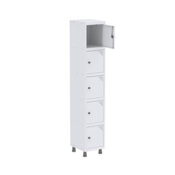 Armário Locker Roupeiro 5 Portas Aço GRP 501/5 - 3