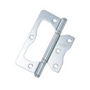 Ver imagem 2 de Kit 6 Dobradiça Sobrepor Porta Cromada 4" X 3" Ref. 138