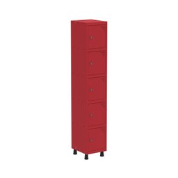Armário Locker Roupeiro 5 Portas Aço Grp 501/5  - 2